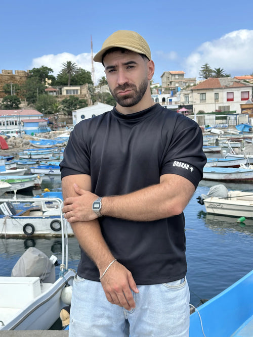 B&W Oversize T-Shirt Drakar