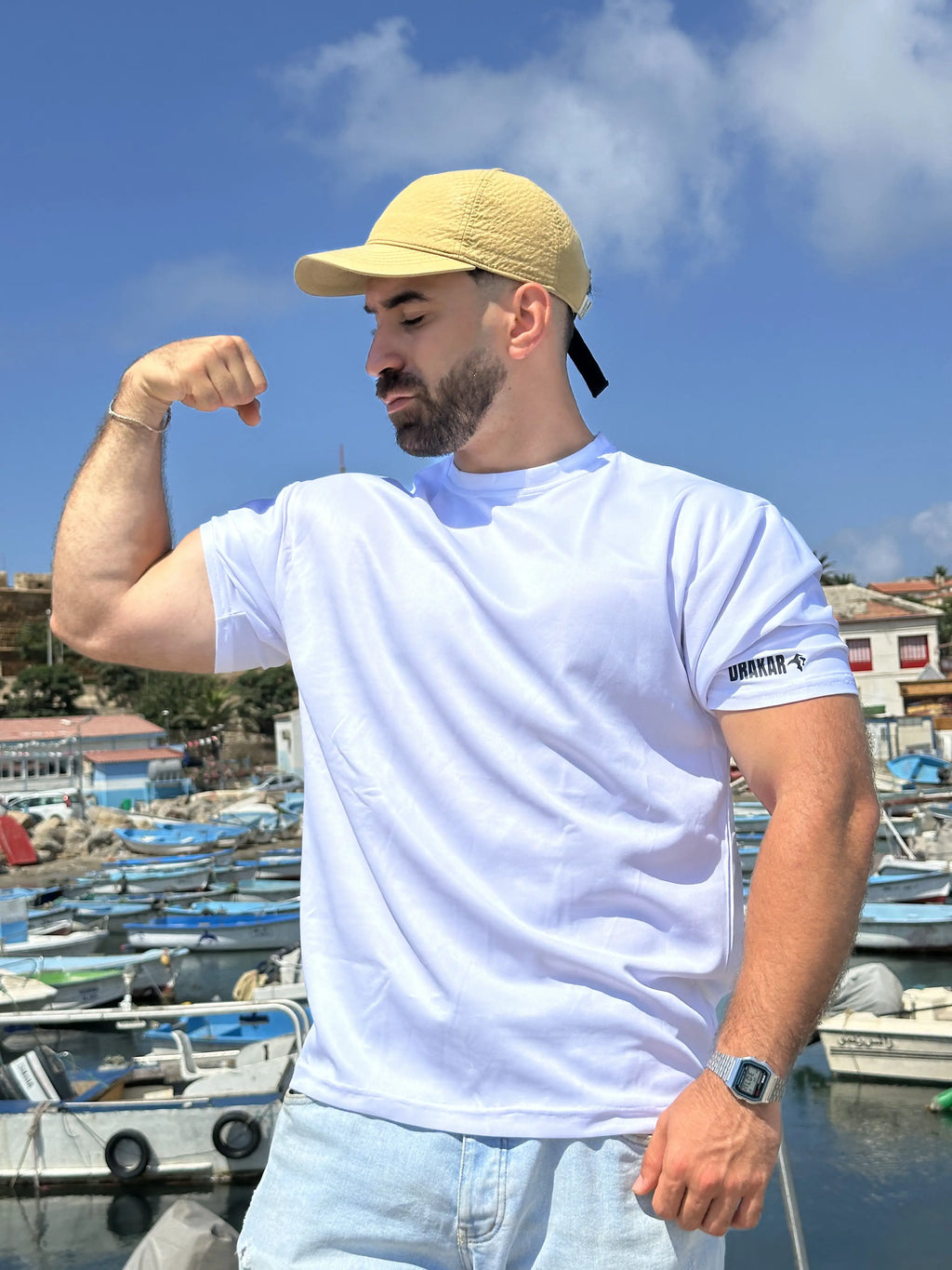 B&W Oversize T-Shirt Drakar